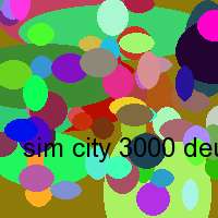 sim city 3000 deutschland trainer download